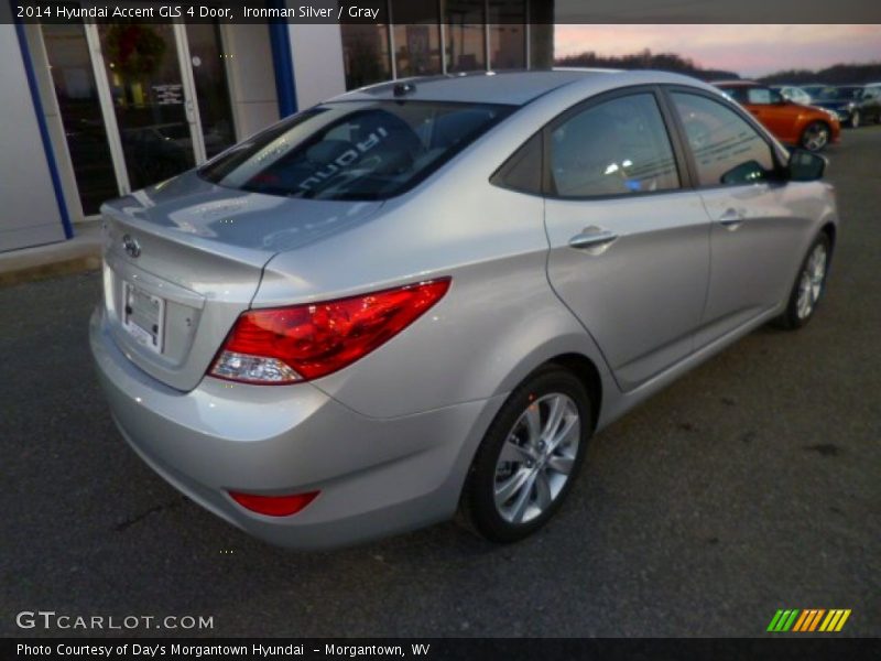 Ironman Silver / Gray 2014 Hyundai Accent GLS 4 Door