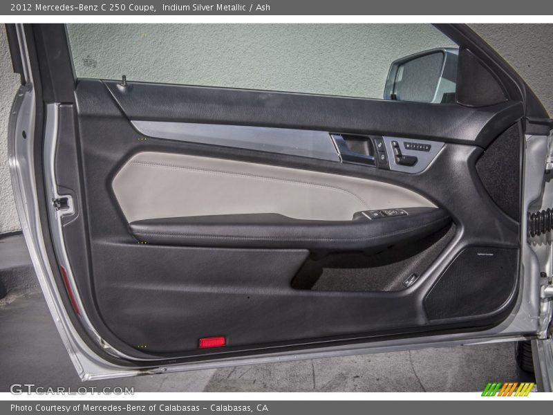 Iridium Silver Metallic / Ash 2012 Mercedes-Benz C 250 Coupe