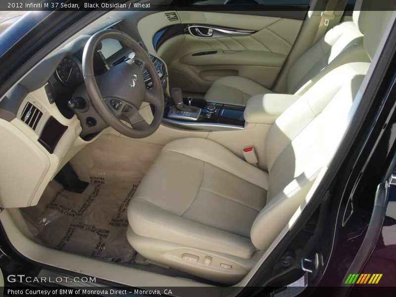 Black Obsidian / Wheat 2012 Infiniti M 37 Sedan