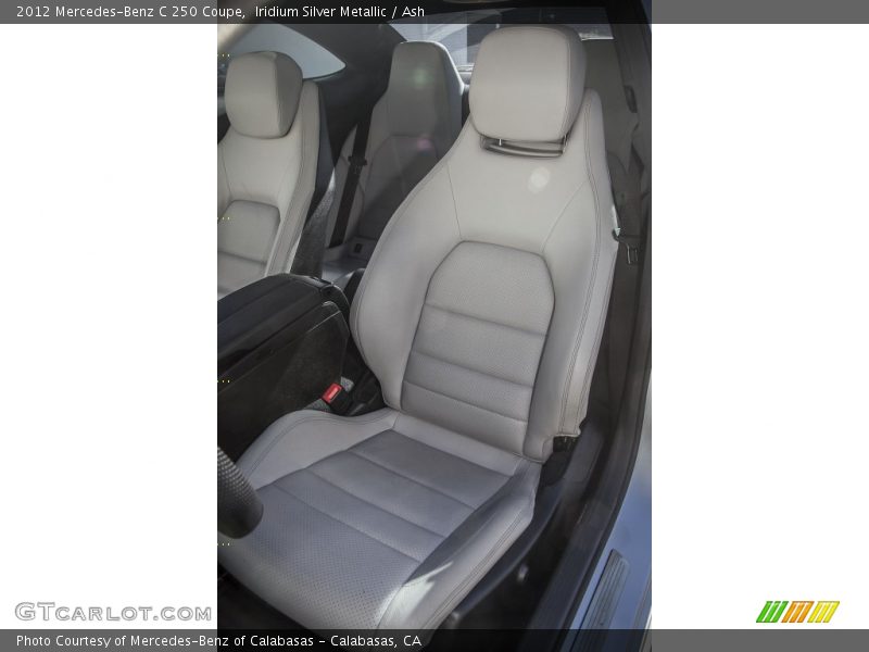 Iridium Silver Metallic / Ash 2012 Mercedes-Benz C 250 Coupe