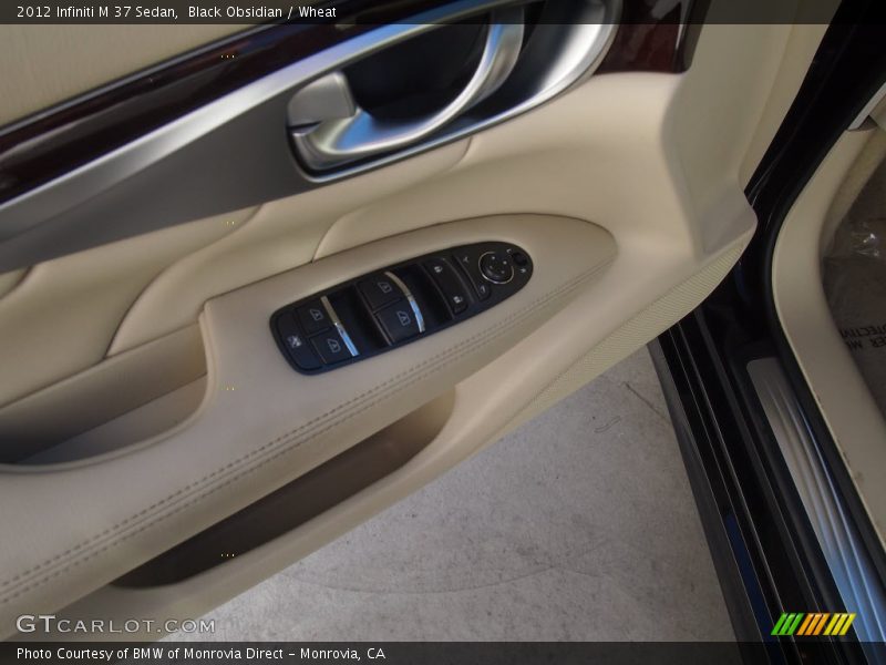 Black Obsidian / Wheat 2012 Infiniti M 37 Sedan