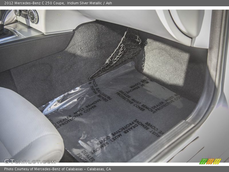 Iridium Silver Metallic / Ash 2012 Mercedes-Benz C 250 Coupe