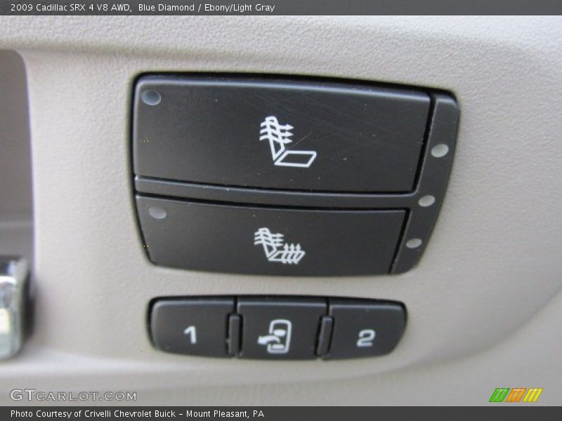 Controls of 2009 SRX 4 V8 AWD
