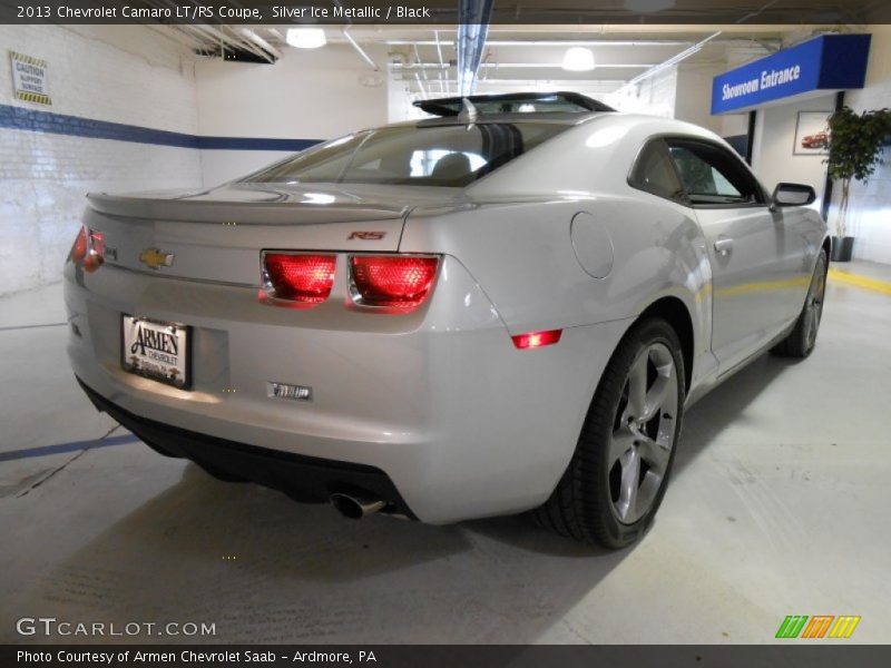 Silver Ice Metallic / Black 2013 Chevrolet Camaro LT/RS Coupe