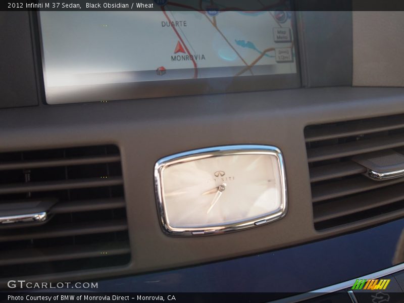 Black Obsidian / Wheat 2012 Infiniti M 37 Sedan