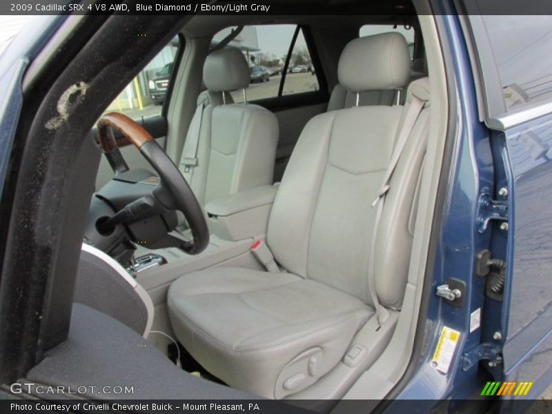 Front Seat of 2009 SRX 4 V8 AWD