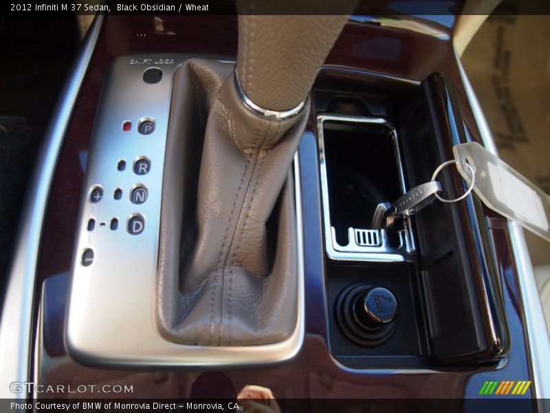 Black Obsidian / Wheat 2012 Infiniti M 37 Sedan