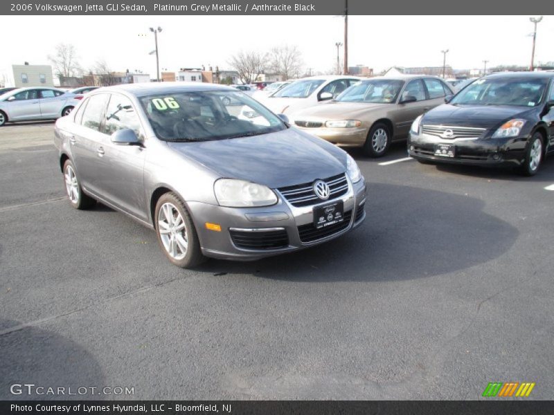 Platinum Grey Metallic / Anthracite Black 2006 Volkswagen Jetta GLI Sedan