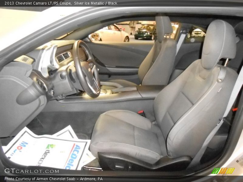 Silver Ice Metallic / Black 2013 Chevrolet Camaro LT/RS Coupe