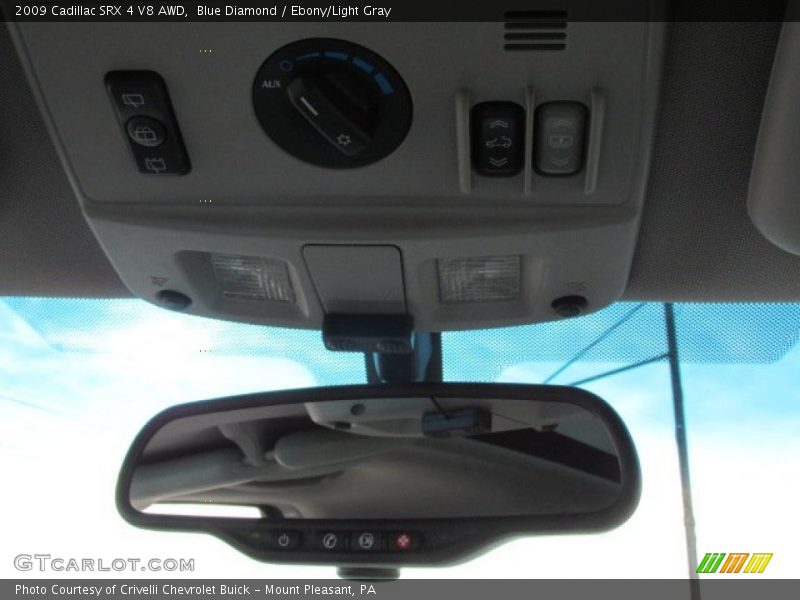 Blue Diamond / Ebony/Light Gray 2009 Cadillac SRX 4 V8 AWD