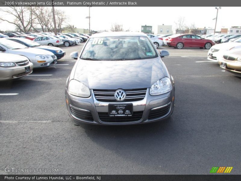 Platinum Grey Metallic / Anthracite Black 2006 Volkswagen Jetta GLI Sedan