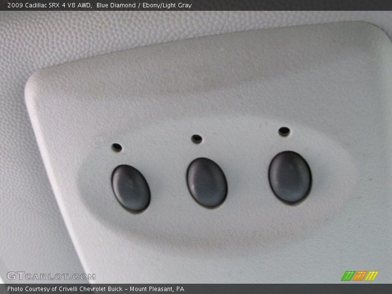 Controls of 2009 SRX 4 V8 AWD