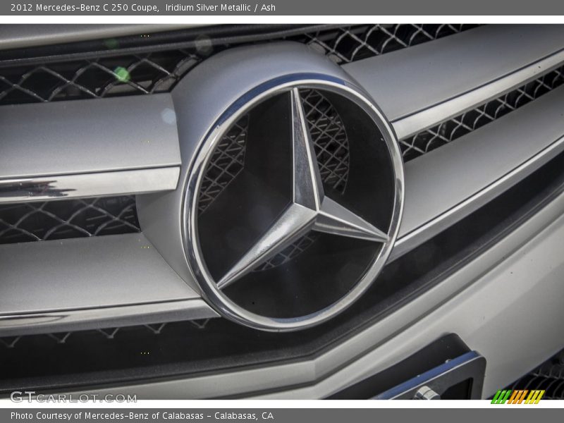 Iridium Silver Metallic / Ash 2012 Mercedes-Benz C 250 Coupe