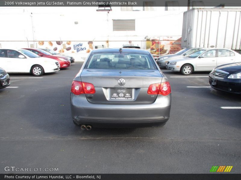 Platinum Grey Metallic / Anthracite Black 2006 Volkswagen Jetta GLI Sedan