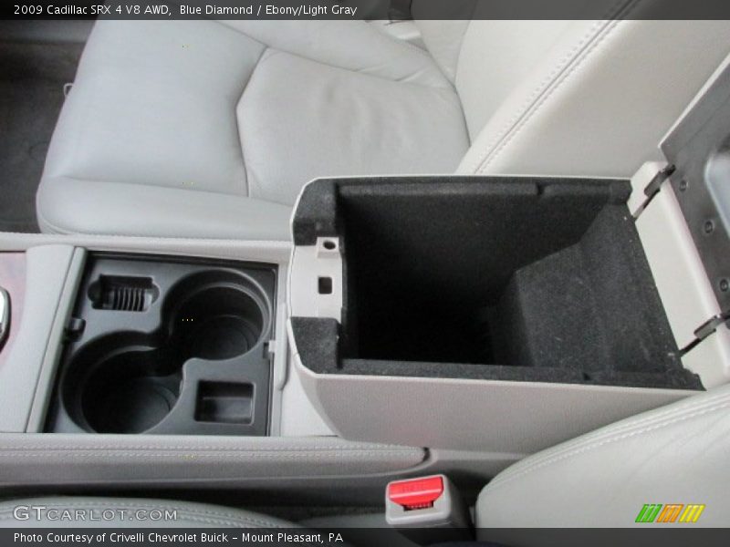 Blue Diamond / Ebony/Light Gray 2009 Cadillac SRX 4 V8 AWD
