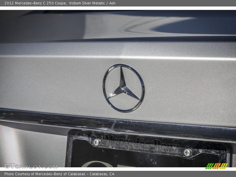 Iridium Silver Metallic / Ash 2012 Mercedes-Benz C 250 Coupe