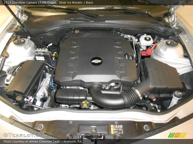 Silver Ice Metallic / Black 2013 Chevrolet Camaro LT/RS Coupe