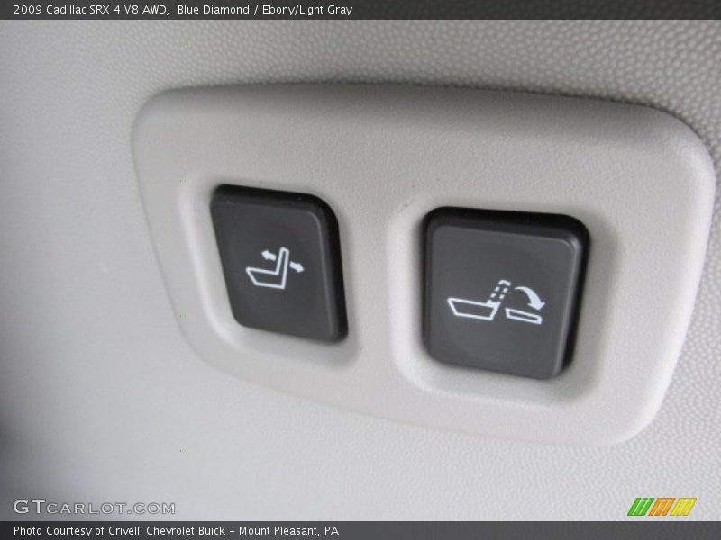 Blue Diamond / Ebony/Light Gray 2009 Cadillac SRX 4 V8 AWD