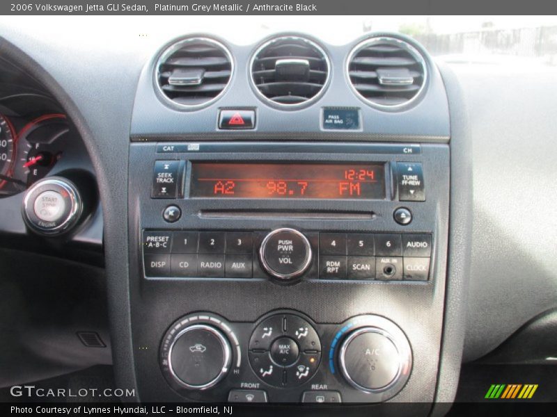 Platinum Grey Metallic / Anthracite Black 2006 Volkswagen Jetta GLI Sedan