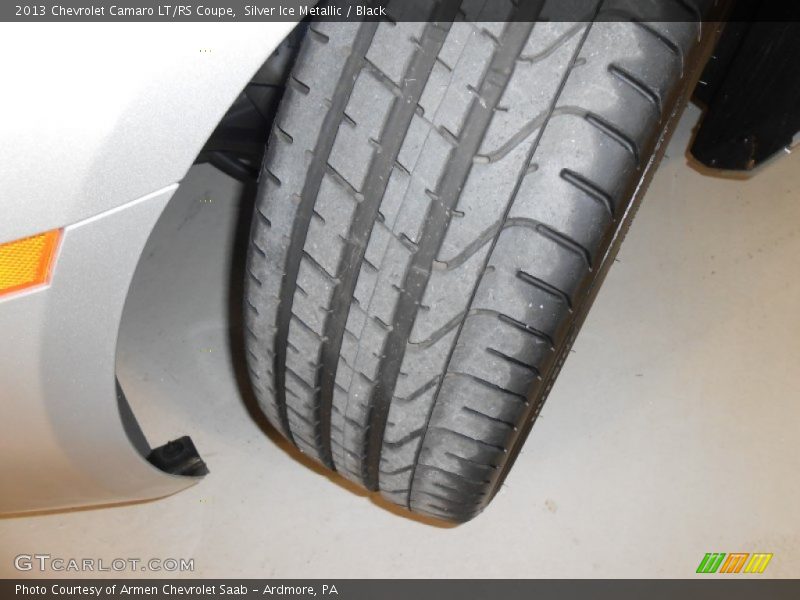 Silver Ice Metallic / Black 2013 Chevrolet Camaro LT/RS Coupe