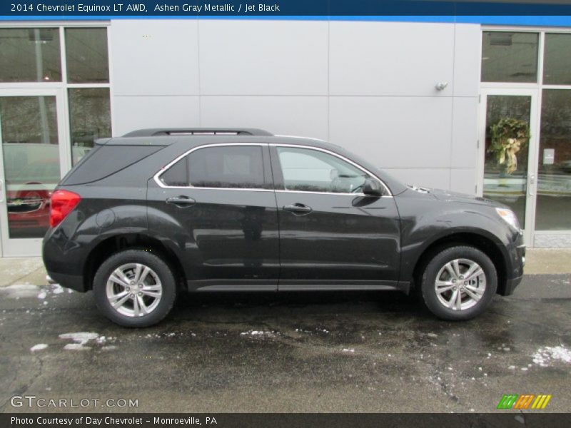 Ashen Gray Metallic / Jet Black 2014 Chevrolet Equinox LT AWD