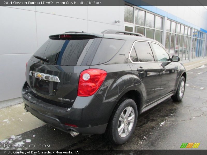 Ashen Gray Metallic / Jet Black 2014 Chevrolet Equinox LT AWD