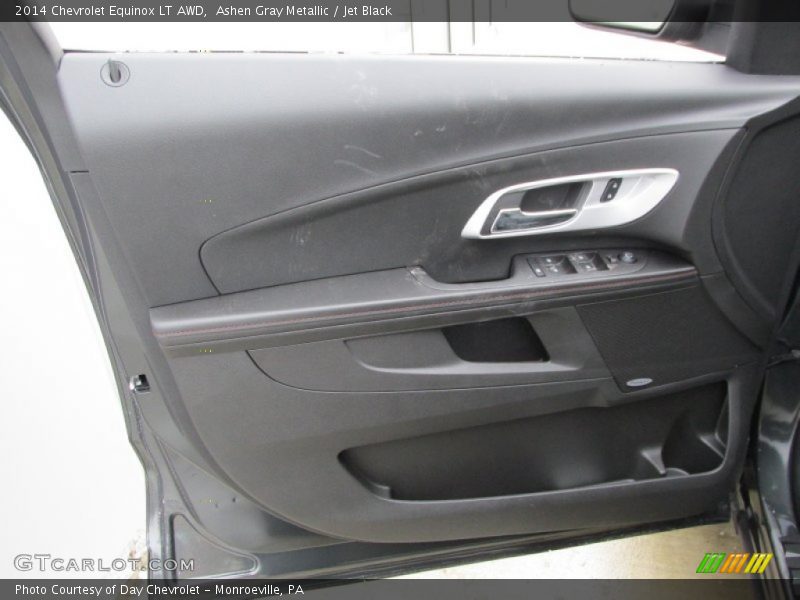 Ashen Gray Metallic / Jet Black 2014 Chevrolet Equinox LT AWD