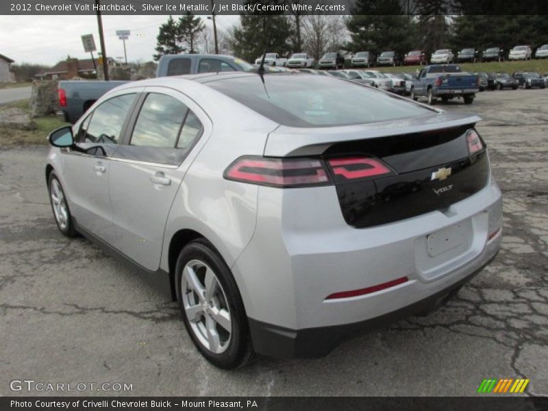 Silver Ice Metallic / Jet Black/Ceramic White Accents 2012 Chevrolet Volt Hatchback