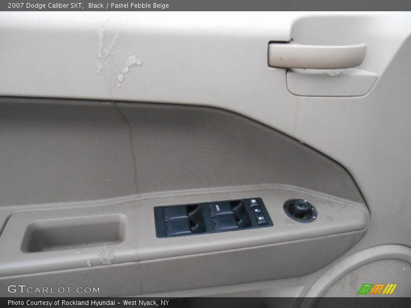 Black / Pastel Pebble Beige 2007 Dodge Caliber SXT