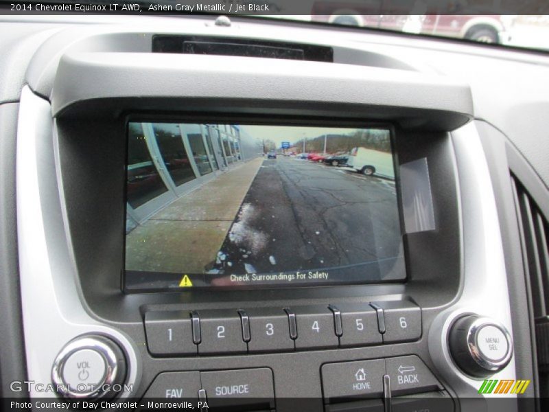 Ashen Gray Metallic / Jet Black 2014 Chevrolet Equinox LT AWD