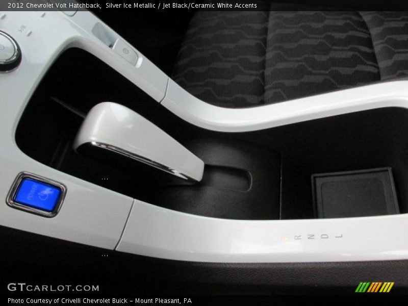 Silver Ice Metallic / Jet Black/Ceramic White Accents 2012 Chevrolet Volt Hatchback