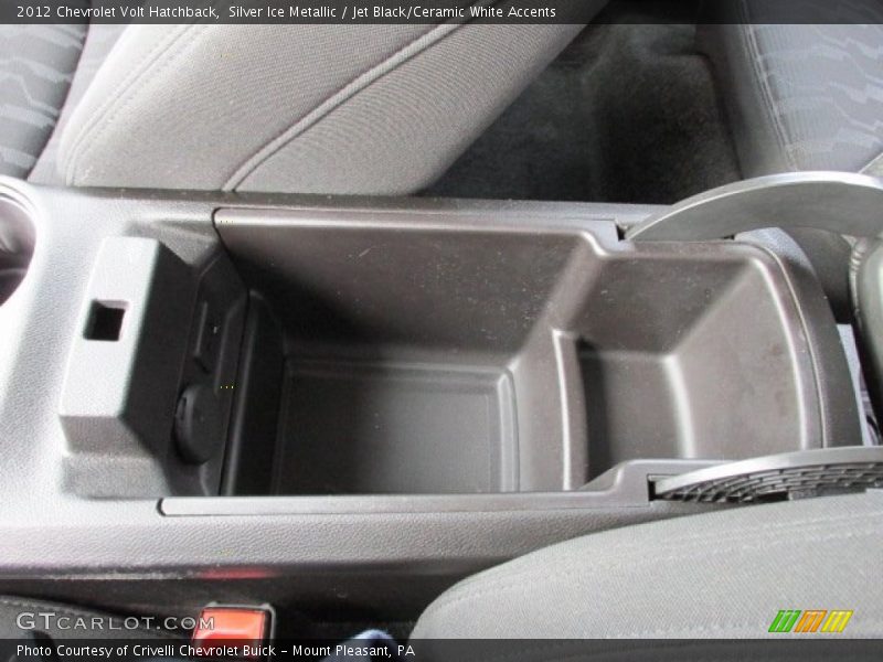 Silver Ice Metallic / Jet Black/Ceramic White Accents 2012 Chevrolet Volt Hatchback