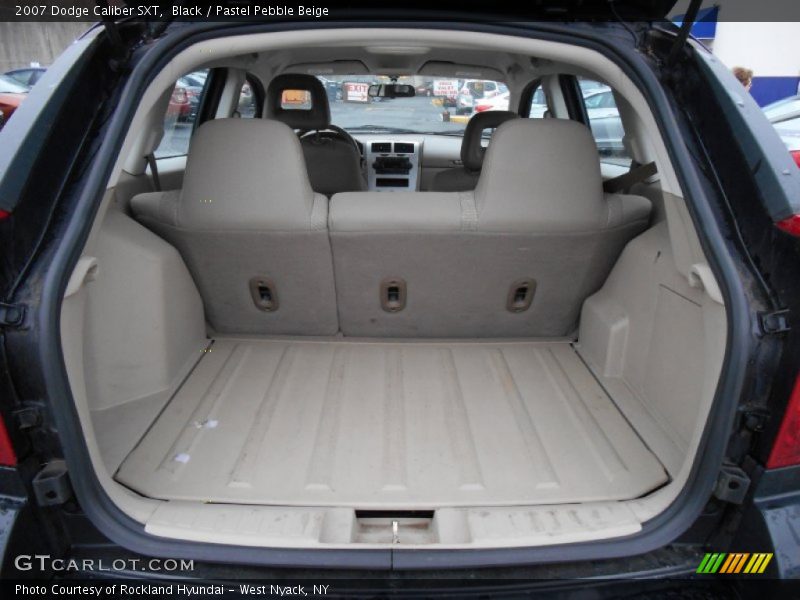 Black / Pastel Pebble Beige 2007 Dodge Caliber SXT