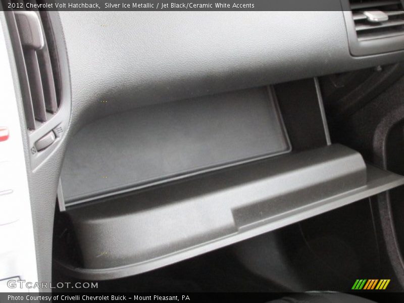 Silver Ice Metallic / Jet Black/Ceramic White Accents 2012 Chevrolet Volt Hatchback