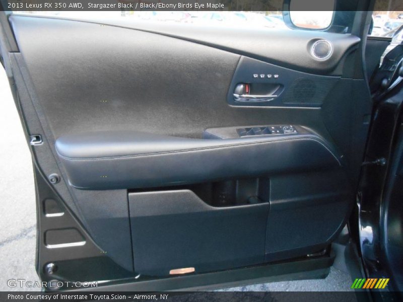 Stargazer Black / Black/Ebony Birds Eye Maple 2013 Lexus RX 350 AWD