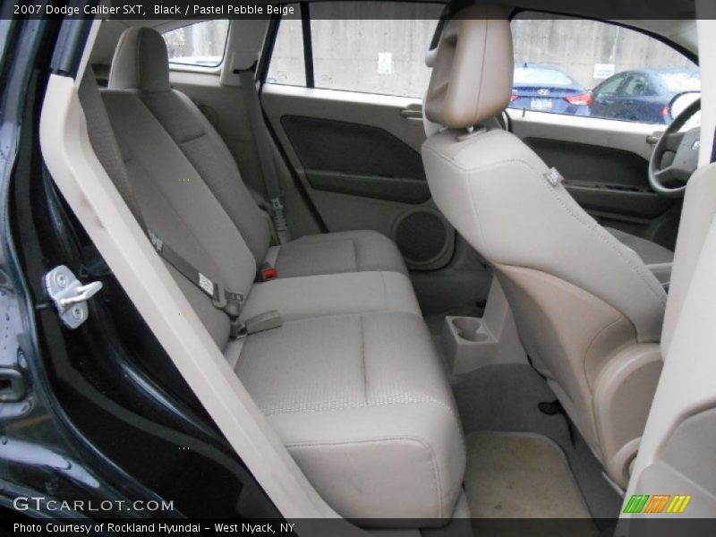 Black / Pastel Pebble Beige 2007 Dodge Caliber SXT