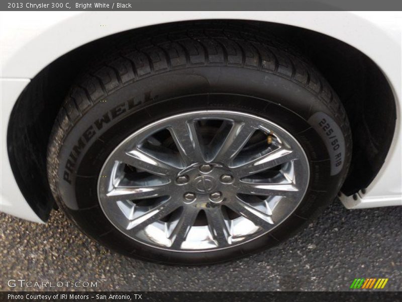 Bright White / Black 2013 Chrysler 300 C