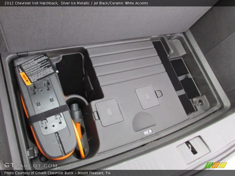 Silver Ice Metallic / Jet Black/Ceramic White Accents 2012 Chevrolet Volt Hatchback