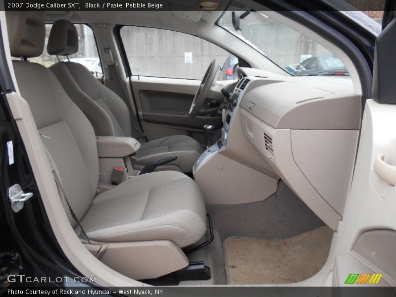 Black / Pastel Pebble Beige 2007 Dodge Caliber SXT