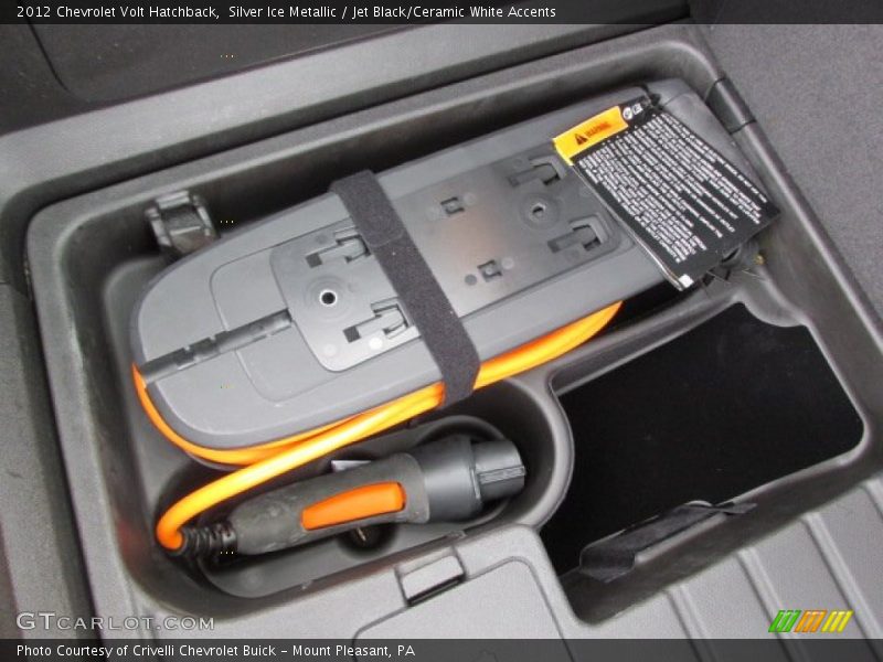 Silver Ice Metallic / Jet Black/Ceramic White Accents 2012 Chevrolet Volt Hatchback