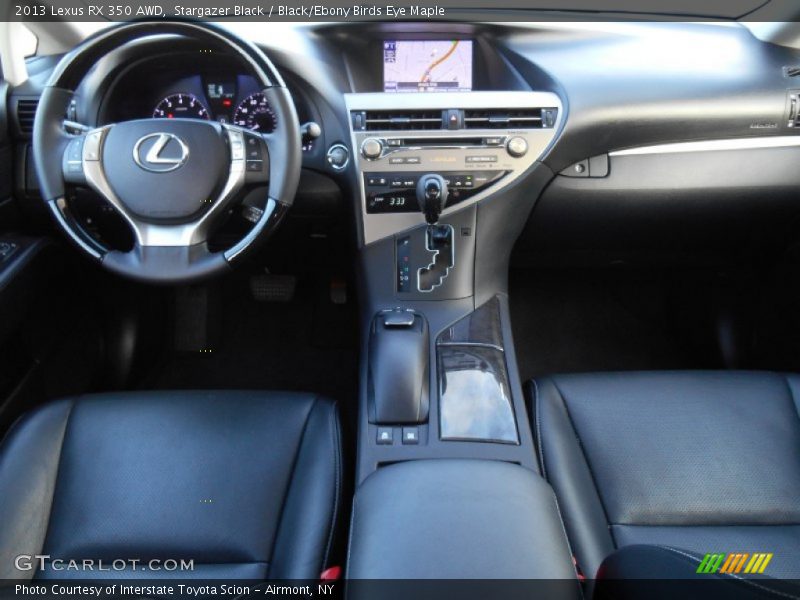 Stargazer Black / Black/Ebony Birds Eye Maple 2013 Lexus RX 350 AWD