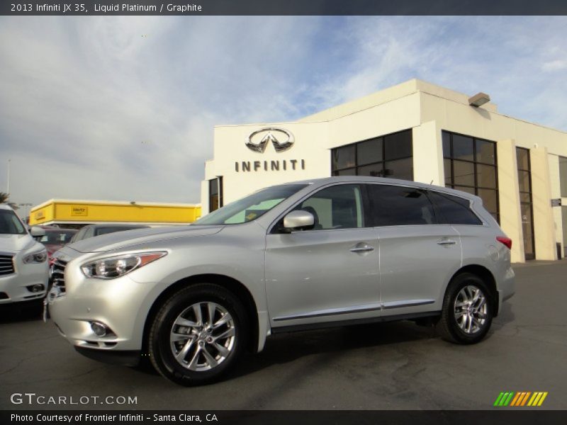 Liquid Platinum / Graphite 2013 Infiniti JX 35