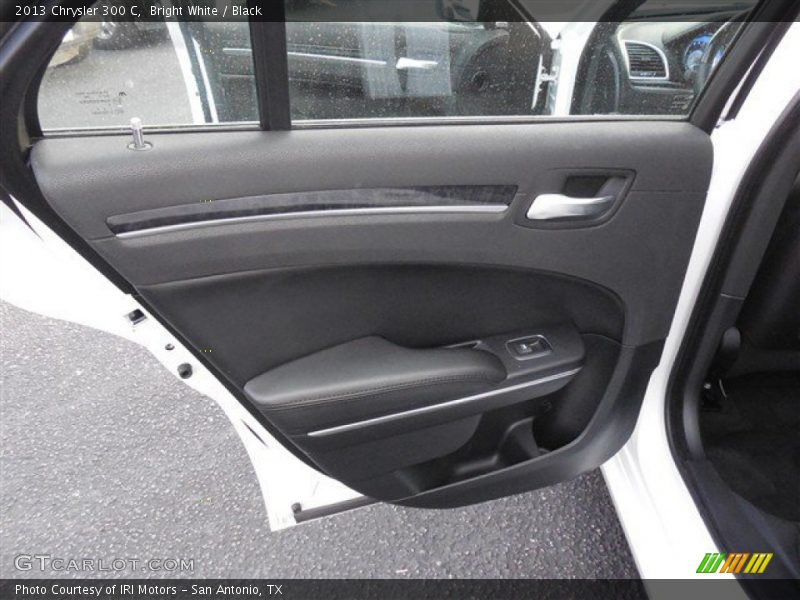 Bright White / Black 2013 Chrysler 300 C