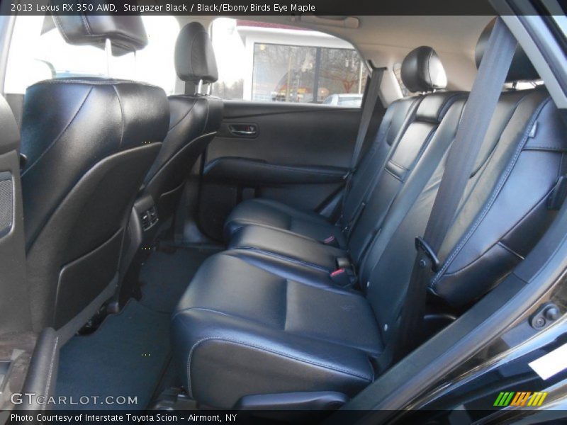 Stargazer Black / Black/Ebony Birds Eye Maple 2013 Lexus RX 350 AWD