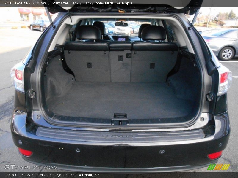 Stargazer Black / Black/Ebony Birds Eye Maple 2013 Lexus RX 350 AWD