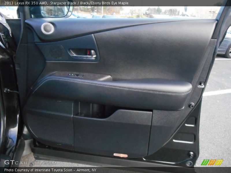 Stargazer Black / Black/Ebony Birds Eye Maple 2013 Lexus RX 350 AWD
