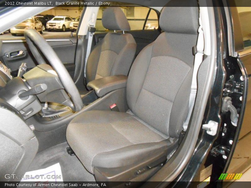 Black Granite Metallic / Ebony 2012 Chevrolet Malibu LT