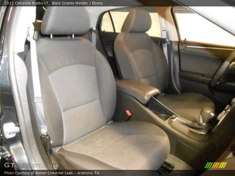Black Granite Metallic / Ebony 2012 Chevrolet Malibu LT