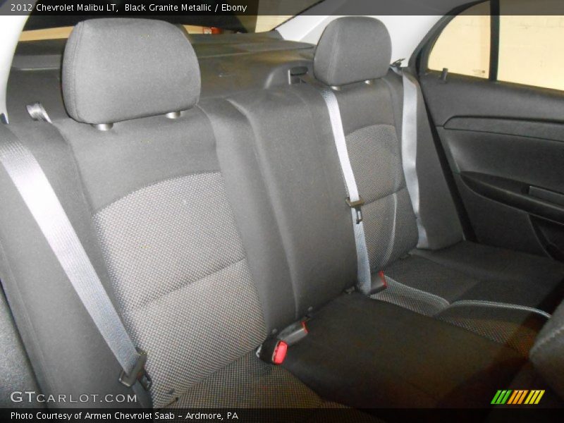 Black Granite Metallic / Ebony 2012 Chevrolet Malibu LT