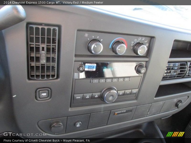 Victory Red / Medium Pewter 2014 Chevrolet Express 1500 Cargo WT